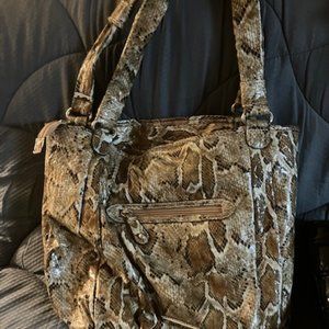 Nice Genna de Rossi Snake Skin Design Purse